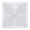 Umax Smart Scale US10C/ 0,2 - 180 kg/ Bluetooth 4.0/ 14 telesnih parametrov/ Slovenščina/ Bela