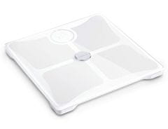 Umax Smart Scale US10C/ 0,2 - 180 kg/ Bluetooth 4.0/ 14 telesnih parametrov/ Slovenščina/ Bela