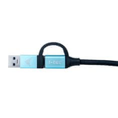 kabel USB-C z USB-C z vgrajeno redukcijo na USB-A/3.0