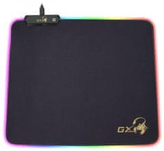 Genius GX GAMING GX-Pad 300S RGB osvetljena podloga za miško 320 x 270 x 3 mm, črna