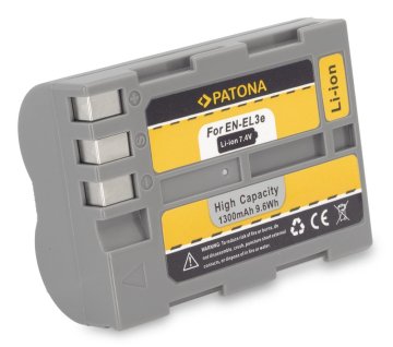 PATONA baterija za Nikon EN-EL3E 1300mAh