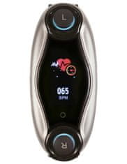 Helmer Pametna ura s slušalkami TWS 900/ zaslon na dotik/ obvestila/ BT 5.0/ ocena krvnega tlaka/ prostoročno/ CZapp