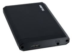 zunanja omarica USB3.0 za 2,5" HDD/SSD, aluminij