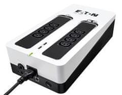 Eaton UPS 3S 700 IEC, Off-line, Tower, 700VA/420W, izhod 8x IEC C13, USB, RJ11, 2x USB polnjenje (max. 2A), brez zračnika.
