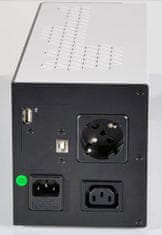 LEGRAND UPS Keor SP 600VA/360W FR+IEC, linijsko interaktivni, stolp, 1/1x izhod FR (CZ)/IEC C13, USB, polnjenje USB 1A