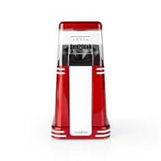 Nedis popcorn popper/ poraba energije 1200 W/ čas priprave 2 - 4 min/ rdeča in bela barva
