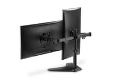 Digitus Univerzalno stojalo za dva monitorja 15-32 ", 2x 8 kg (največ), črno
