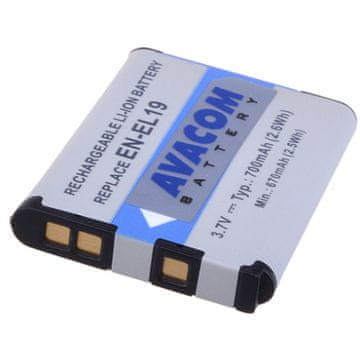 Avacom Baterija Nikon EN-EL19 Li-ion 3,7 V 620 mAh