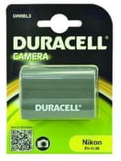 Duracell Baterija - DRNEL3 za Nikon EN-EL3, črna, 1400 mAh, 7,4 V