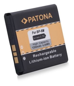PATONA baterija za mobilni telefon Nokia BP-6M 1200mAh 3,7V Li-Ion