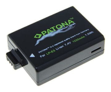 PATONA Baterija za Canon LP-E5 1020mAh Li-Ion Premium