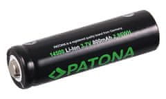 PATONA akumulatorska baterija 14500 Li-lon 800mAh PREMIUM 3,7V