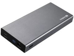 Sandberg Powerbank USB-C PD 100W, 20000 mAh, črna