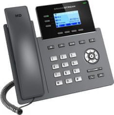 Grandstream GRP2603 Telefon SIP, 2,48-palčni LCD zaslon z osvetlitvijo, 6 računov SIP, 2x1Gbit vrata