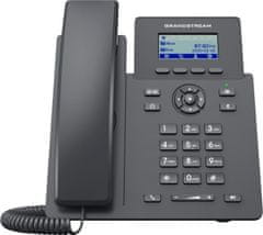 Grandstream GRP2601P Telefon SIP, 2,21-palčni zaslon LCD, 2 računa SIP, 100Mbit vrata, PoE