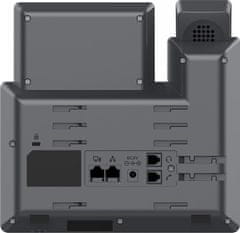 Grandstream GRP2604P telefon SIP, 2,48" LCD zaslon z osvetlitvijo, 6 računov SIP, 10BLF tl., 2x1Gbit vrata, PoE