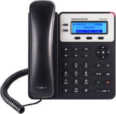 Grandstream GXP-1625/ telefon VoIP/ zaslon LCD/ 2x SIP/ 2x LAN/ SRTP/ TLS/ 3 gumbi za napredovanje/