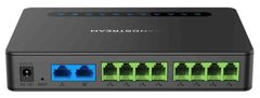 Grandstream Adapter HandyTone HT818 (ATA), IP prehod, 8x FXS, 2 računa SIP, 1x Gbit LAN, usmerjevalnik NAT, 3-smerna konfiguracija, samodejni prehod