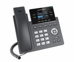 Grandstream GRP2612W Telefon SIP, 2,4-palčni zaslon TFT, 2 računa SIP, 4 programirljive razširitve, 2x10/100Mb, WiFi