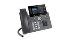 Grandstream GRP2616 Telefon SIP, 2xzaslon, 4,3" in 2,4", 6 računov SIP, 24 računov, 2x1Gb, WiFi, BT, USB