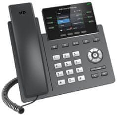 Grandstream GRP2613 Telefon VoIP, 3x SIP, barvni osvetljeni 2,8" zaslon, 2x Gbps RJ45, PoE