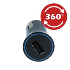 SWISSTEN AVTO POLNILNIK Z NAPAJANJEM USB 1A + KABEL MICRO USB