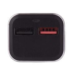 Emos napajalnik USB CL 12/24V QuickCharge3.0, 3A (28,5W), 2x USB, za avto