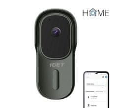 iGET HOME Doorbell DS1 Anthracite - Inteligentni video zvonec na baterije