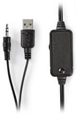 Nedis Zvočniki za računalnik / 2.0/ 18 W/ 3,5 mm priključek/ USB/ ABS/ črni