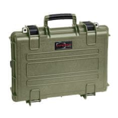 Doerr Explorer 4209 Green CV kovček (42x30x10 cm, pena za prenosni računalnik do 15" v kovčku, 2,4 kg)