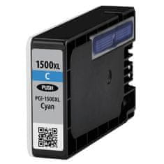 OEM Črnilo PGI-1500C XL, združljivo s cian barvo za Canon (17 ml)