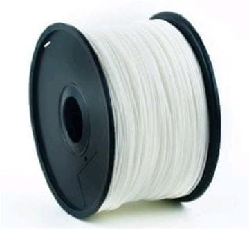 Gembird Tiskarska vrvica (filament), PLA, 1,75 mm, 1 kg, bela