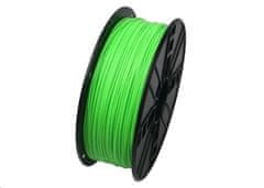 Gembird Tiskalna vrvica (filament), PLA, 1,75mm, 1kg, fluorescenčna, zelena