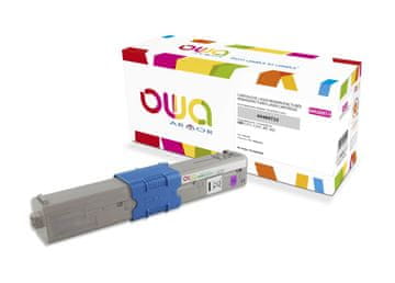 Armor OWA toner, združljiv z OKI 44469723, 5000st, rdeča/magenta