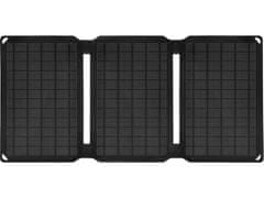 Sandberg Solarni polnilec 21W 2xUSB, solarni polnilec, črn