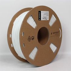 Gembird tiskalniški filament, PLA fleksibilen, 1,75 mm, 1 kg, bel