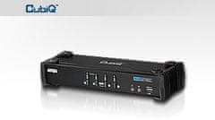 Aten KVM stikalo CS-1764A DVI, 4PC, 2xUSB hub, Audio