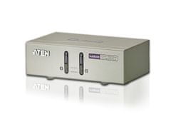 Aten KVM stikalo CS-72U USB 2PC audio, s kabli po meri 1,2 m