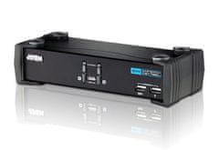 Aten 2-portno stikalo KVM DVI/Audio USB CS-1762A USB HUB