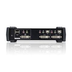 Aten 2-portno stikalo KVM DVI/Audio USB CS-1762A USB HUB