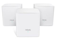 Tenda MW5c (3-pack) Nova - Brezžični mesh gigabitni usmerjevalnik 802.11ac/a/b/g/n,1200 Mb/s