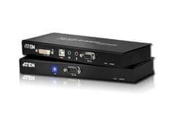 Aten KVM podaljšek CE-600 USB, DVI (1024 x 768 na 60 m)