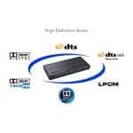 PremiumCord Stikalo HDMI 4:1 s podporo za 4Kx2K@60Hz, 1080P, HDR, upravljanjem s tipkami in daljinskim upravljalnikom