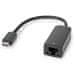 Nedis kabelski adapter USB 3.2 Gen 1/ USB-C vtič - RJ45 vtič/ okrogel/ črn/ 20 cm