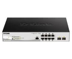 D-Link DGS-1210-10P/ME/E 8x 1G PoE, 2x 1G SFP Metro Ethernet upravljano stikalo