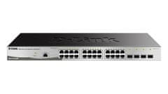 D-Link DGS-1210-28/ME 24-portno 10/100/1000BASE-T + 4-portno 1 Gbps SFP Metro Ethernet upravljano stikalo