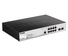 D-Link DGS-1210-10P/ME/E 8x 1G PoE, 2x 1G SFP Metro Ethernet upravljano stikalo