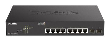 D-Link DGS-1100-10MPV2 10-portno gigabitno pametno upravljano stikalo PoE+