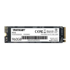 Patriot P310//SSD/M.2 NVMe/Black/3R