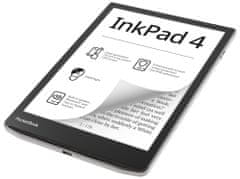 PocketBook bralnik e-knjig 743G INKPAD 4 STARDUST SILVER/ 32GB/ 7,8"/ Wi-Fi/ BT/ USB-C/ slovenščina/ srebrna